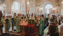 В Альметьевске состоялось торжество по случаю 10-летия образования Альметьевской епархии