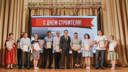 Накануне дня строителя в Альметьевске прошли торжественные события